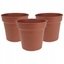 Изображение Doniczka ogrodowa plastikowa okrga dua 17 cm 3 szt. PROGARDEN 339520