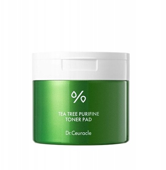 Изображение DR. CEURACLE_Tea Tree Purifine Toner Pad patki do twarzy o dziaaniu oczyszczajcym i regenerujcym 60szt