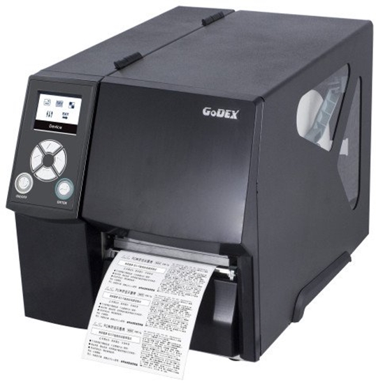Picture of Drukarka etykiet Godex ZX420i+ 4/203dpi/termotransfer/USB/USB Host/RS232/Ethernet/LCD