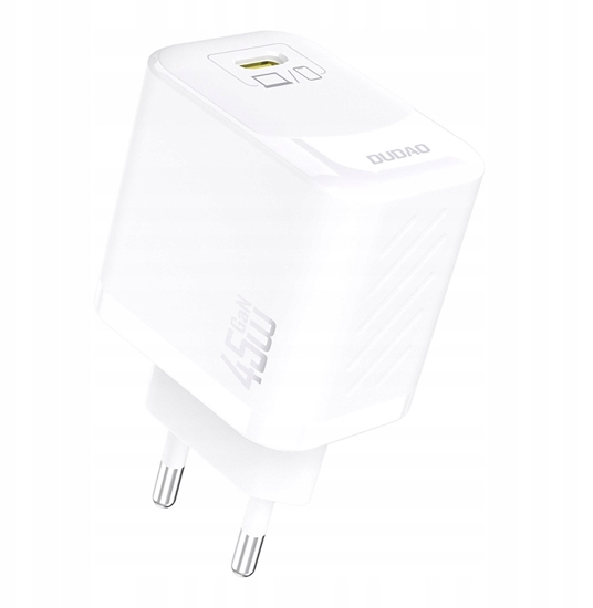 Picture of adowarka sieciowa Dudao A28C 45W GaN + kabel USB-C - biaa