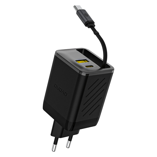 Picture of Dudao A67EU GaN 67W Wall Charger with Built-in Ret