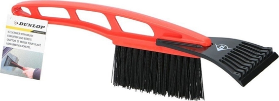 Picture of Dunlop Skrobaczka do lodu szczotka 2w1 31cm Dunlop czerwona