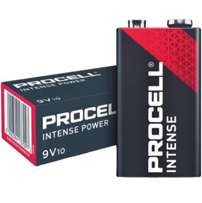 Attēls no Duracell MX 1604 PROCELL Intense (6LR61) (The price is per package)