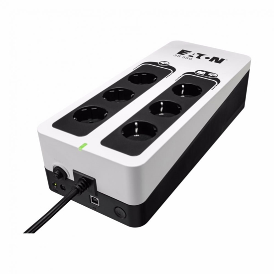 Picture of Eaton 3S550D uninterruptible power supply (UPS) Standby (Offline) 0.55 kVA 330 W 6 AC outlet(s)