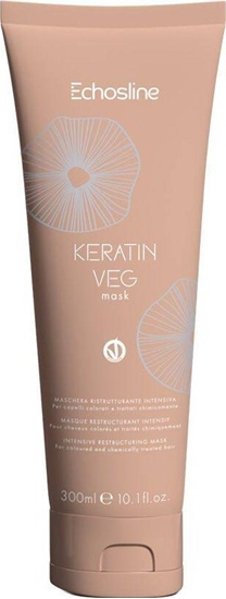 Изображение Echosline Echosline Keratin Veg regenerujca maska do wosów 300ml