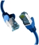 Изображение EFB Netzwerkkabel CAT6a S/FTP PIMF mit CAT7 Rohkabel 10 Gigabit Ethernet Kupfer 15m blau