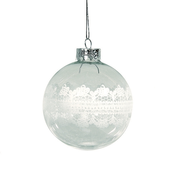 Picture of Eglīšu bumba caurspīdīga d8cm