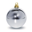 Attēls no Eglīšu bumba d14cm sudraba