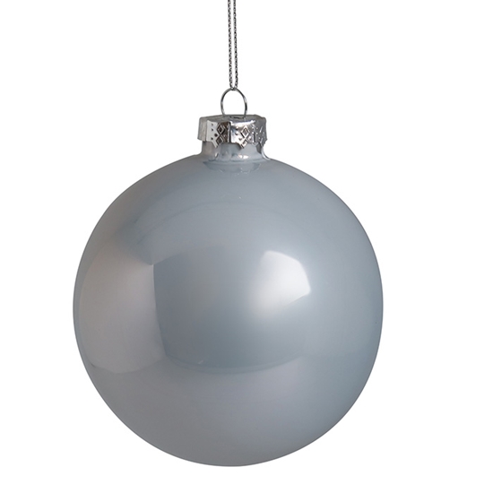 Picture of Eglīšu bumba d8cm, stikla, mākonis