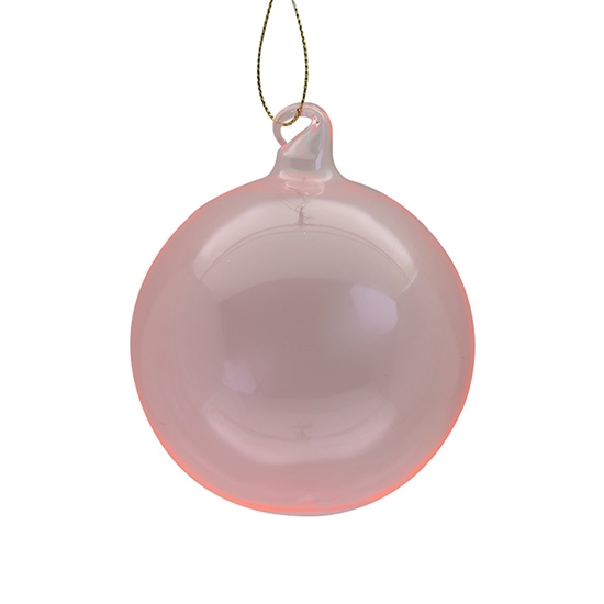 Picture of Eglīšu bumba rozā d8cm