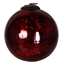 Picture of Eglīšu bumba saplaisājusi d10cm sarkana