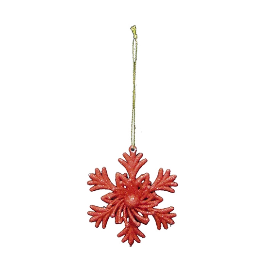 Изображение Eglīšu rotājums 10cm, sarkans, 3 veidi