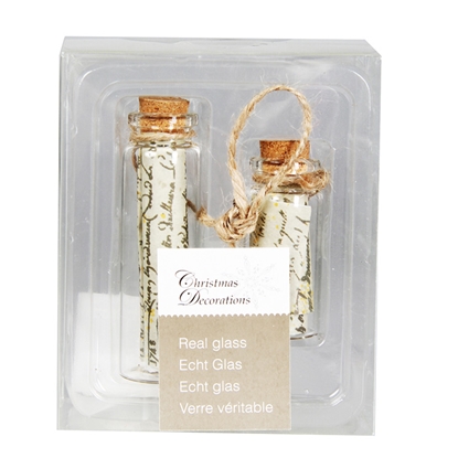 Picture of Eglīšu rotājums Pudelītes