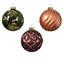 Изображение Egļu bumba ar ornamentu d10cm asorti