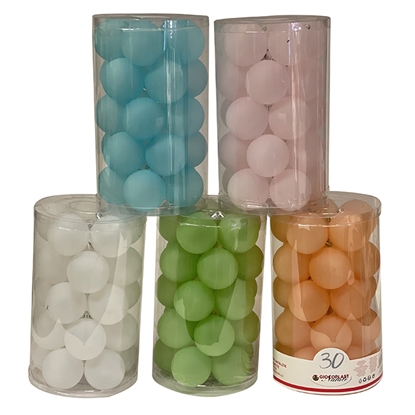 Picture of Egļu bumbas d6cm saldējuma 30gab.