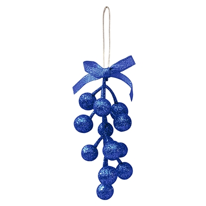 Picture of Egļu rotājumi 13/6cm, zili