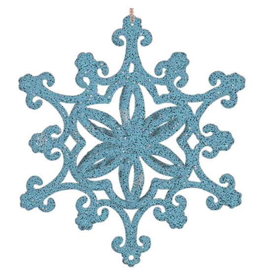 Picture of Egļu rotājums 3D gaiši zils, 4veidi