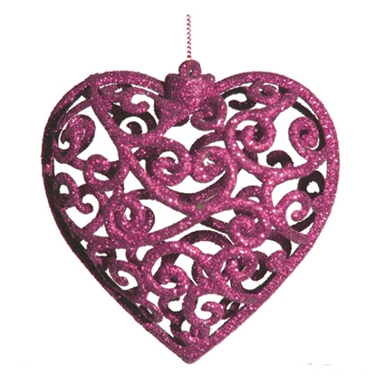 Picture of Egļu rotājums 3D purpura, 4veidi