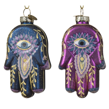 Picture of Egļu rotājums Palm 10.4x5.5x2.2cm