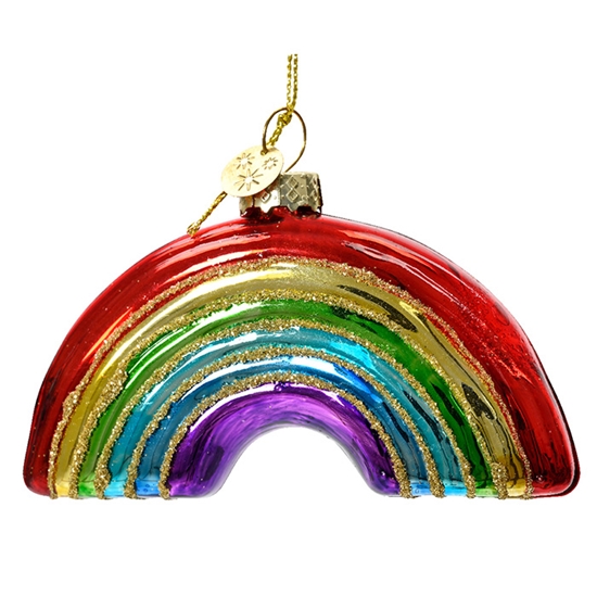 Picture of Egļu rotājums Varavīksne 10x7x5x2.5cm