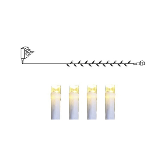 Picture of Elekt.virt.100LED SystemDecor Start silti balta (balts vads)