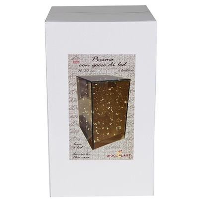 Picture of Elektrisks dekors Prizma ar LED virteni 31x16x16cm