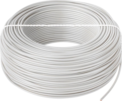 Picture of Elektrokabel Przewód LgY 1x0,75 H05V-K biay