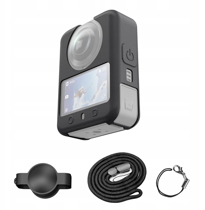 Изображение Etui Case Osona Futera Do Dji Osmo 360 + Dekielek Na Obiektywy + Smycz / Pu790b