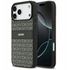 Picture of Etui DKNY Repeat Texture Pattern with     Tonal Stripe do iPhone 17 Pro Max czarny