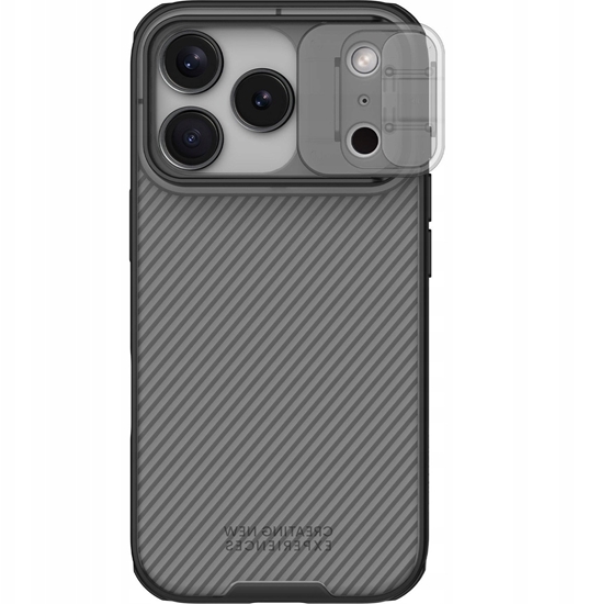 Picture of Etui Nillkin Camshield Pro z oson aparatu iPhone 17 Pro Transparent Black / Przezroczysty Czarny