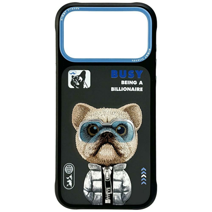 Picture of Etui Nimmy Cool&Cute 2.0 Dog do iPhone 17 Pro Max czarny