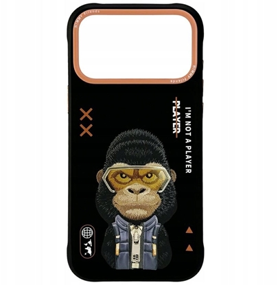 Picture of Etui Nimmy Cool&Cute 2.0 Gorilla do       iPhone 17 Pro czarny