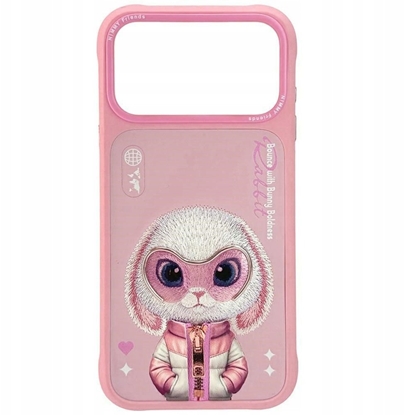 Picture of Etui Nimmy Cool&Cute 2.0 Rabbit do iPhone 17 Pro Max rozowy