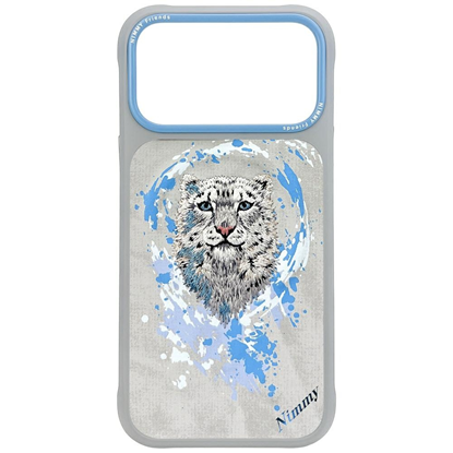 Picture of Etui Nimmy Pantera MagSafe do iPhone 17 Pro Max jasnoszary