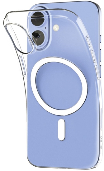 Picture of Etui Puro 0.3 MAG Ultra-Slim TPU kompatybilne z MagSafe na iPhone 17 - przezroczyste