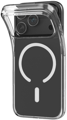 Изображение Etui Puro 0.3 MAG Ultra-Slim TPU kompatybilne z MagSafe na iPhone 17 Pro - przezroczyste