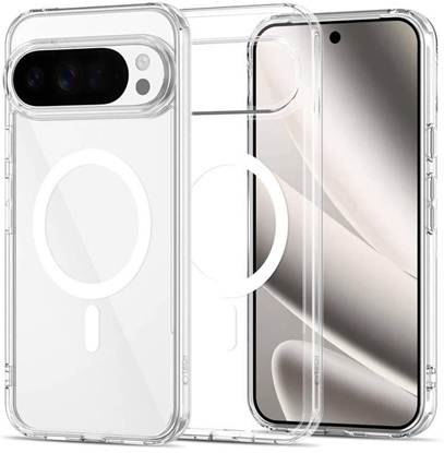 Attēls no Etui Tech-Protect Flexair Hybrid MagSafe do Google Pixel 10 / 10 Pro Clear