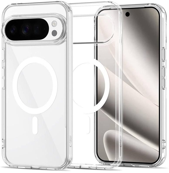 Изображение Etui Tech-Protect Flexair Hybrid MagSafe do Google Pixel 10 Pro XL Clear