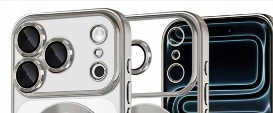 Изображение Etui Tech-Protect Flexair Magflex Magsafe iPhone 17 Pro Max Shiny Silver