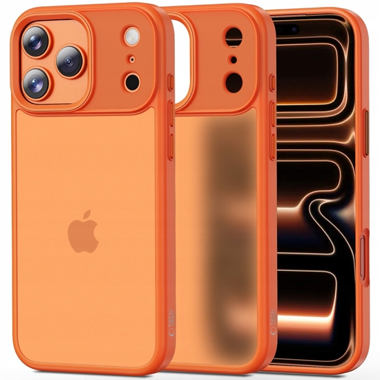 Picture of Etui Tech-Protect Flexair Magmat iPhone 17 Pro Matte Cosmic Orange