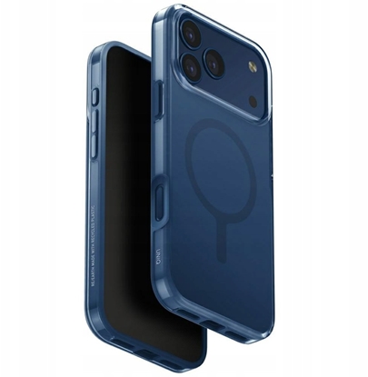 Изображение Etui UNIQ Clario do Apple iPhone 17 Pro Max Magclick Charging niebieski