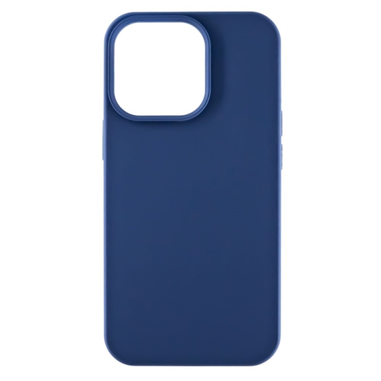 Picture of Evelatus Apple iPhone 13 Pro Premium Soft Touch Silicone Case Cobalt Blue
