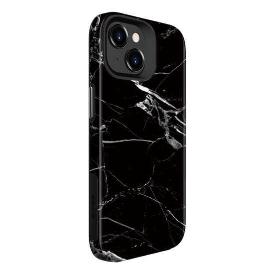 Picture of Evelatus Apple iPhone 15 Armor case TPU+PC Customized Print Design Marble Black