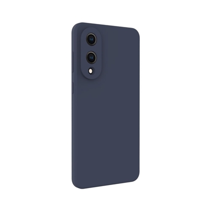 Изображение Evelatus Samsung Galaxy S25 Edge Premium Magnetic Soft Touch Silicone Case Midnight Blue