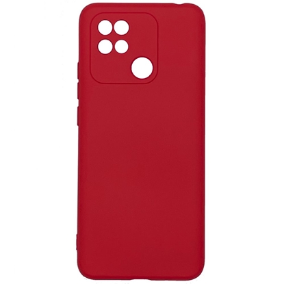 Attēls no Evelatus Xiaomi Redmi 10C / C40 Nano Silicone Case Soft Touch TPU Red