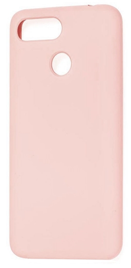 Picture of Evelatus Xiaomi Redmi 6 Nano Silicone Case Soft Touch TPU Pink Sand