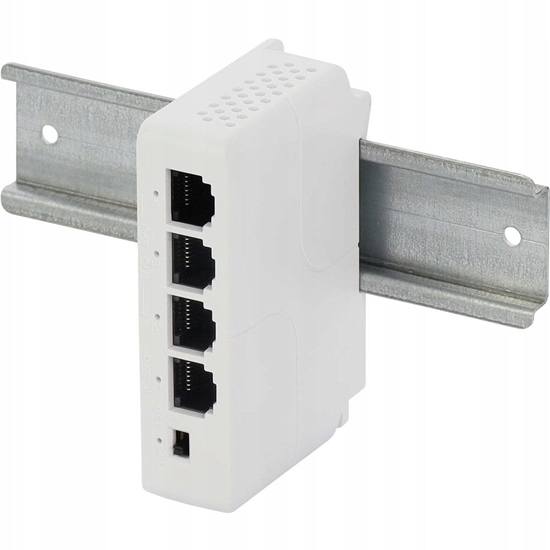 Picture of EXT-POE3DIN PULSAR Extender PoE na szyn DIN 100Mbps