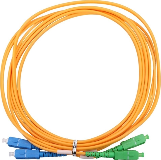 Picture of ExtraLink Extralink SC/APC-SC/UPC | Patchcord | Jednomodowy, Duplex, G657A1, 3mm, 1m