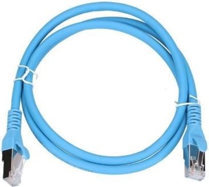 Attēls no ExtraLink Patchcord KAT.6A, S/FTP, 1m, niebieski (EX.6556)