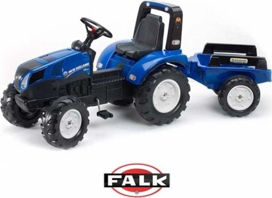 Picture of Falk FALK Duy Traktor z przyczepk New Holland